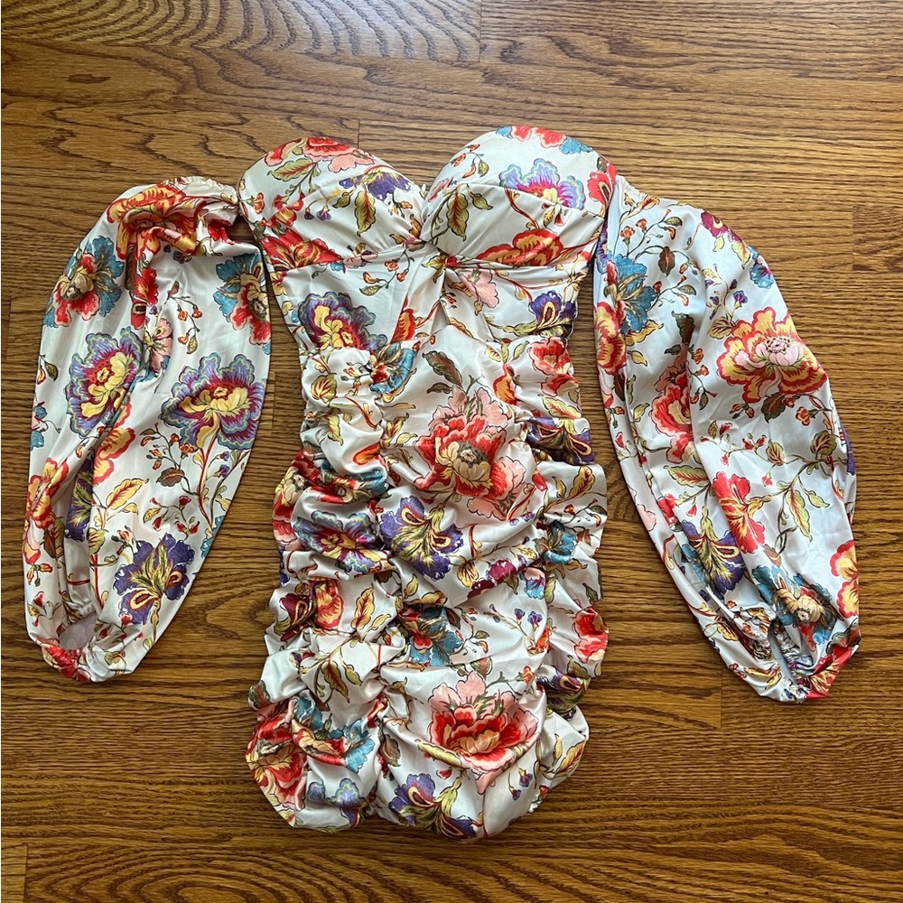 Floral mini dress